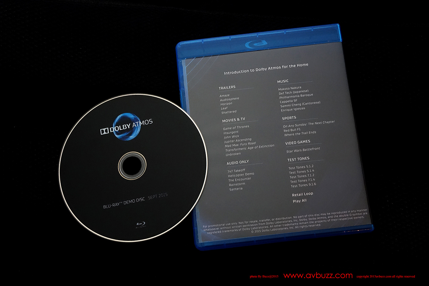 dolby atmos demo disk