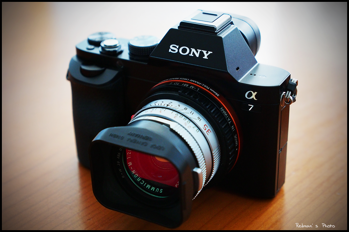 sony a7 with leica summicron-m 1:2/35 7 element